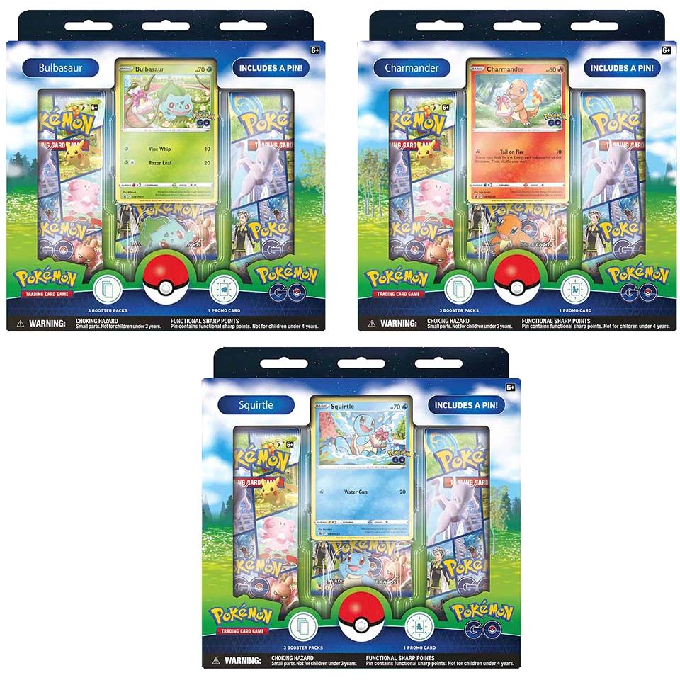 Pokemon TCG Sword And Shield 10.5 Pokemon Go Pin Box (Assortment - Includes 1)