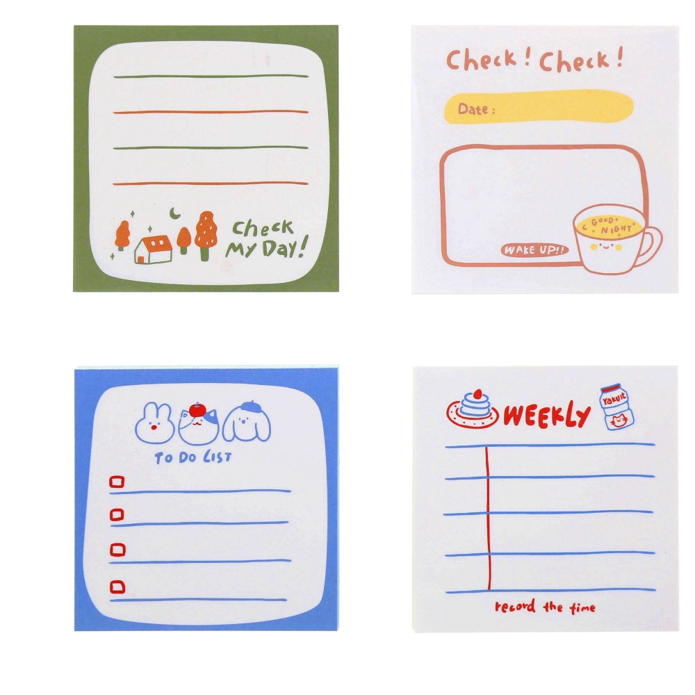 Languo Cartoon Pattern Sticky Notes