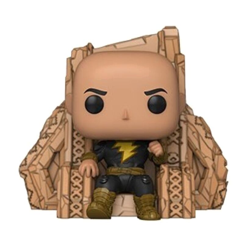 Funko Pop Deluxe Movies DC Black Adam On Throne 5-Inch Vinyl Figure Funko Pop Deluxe Movies DC Black Adam On Throne 5-Inch Vinyl Figure