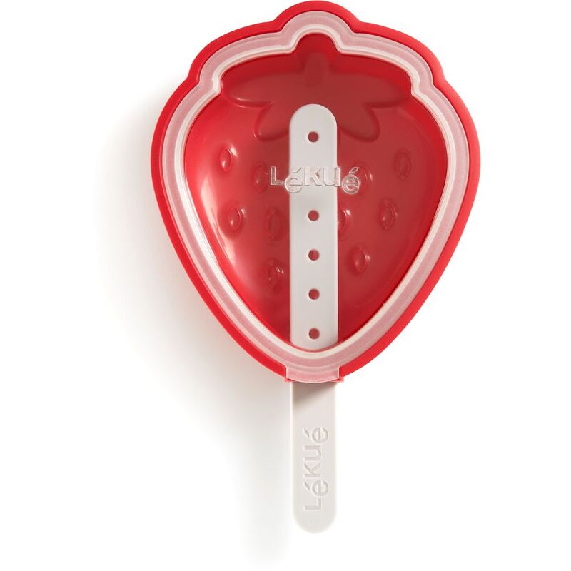 Lekue Ice Cream Mould Strawberry Red Lekue Ice Cream Mould Strawberry Red