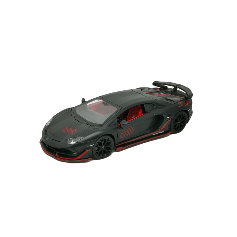 Metal Speed Zone Lamborghini Svj 1.24 Scale Die-Cast Car Metal Speed Zone Lamborghini Svj 1.24 Scale Die-Cast Car
