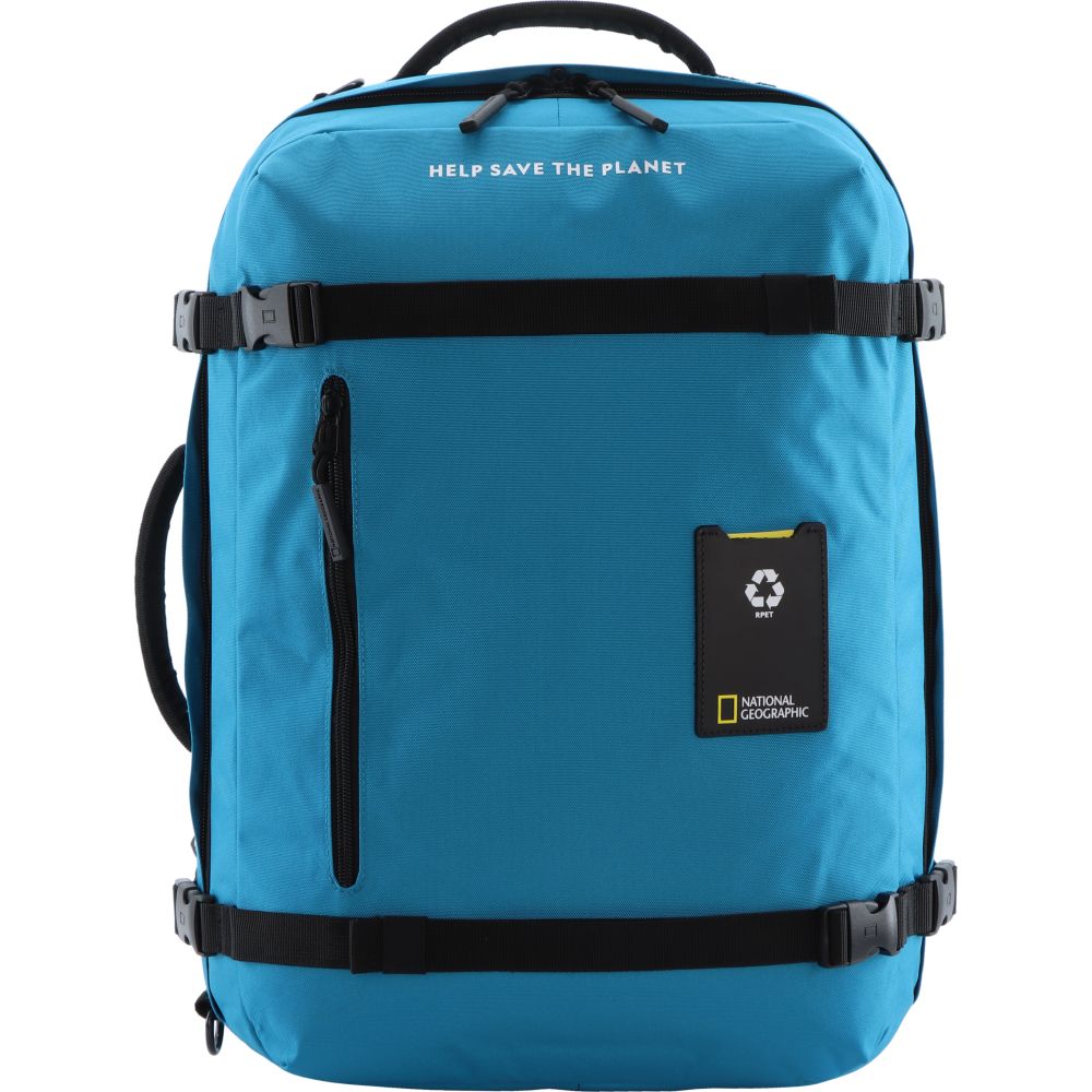 National Geographic Ocean Rpet 3 Way 50Cm Medium Backpack Petrol 29.7 Ltrs