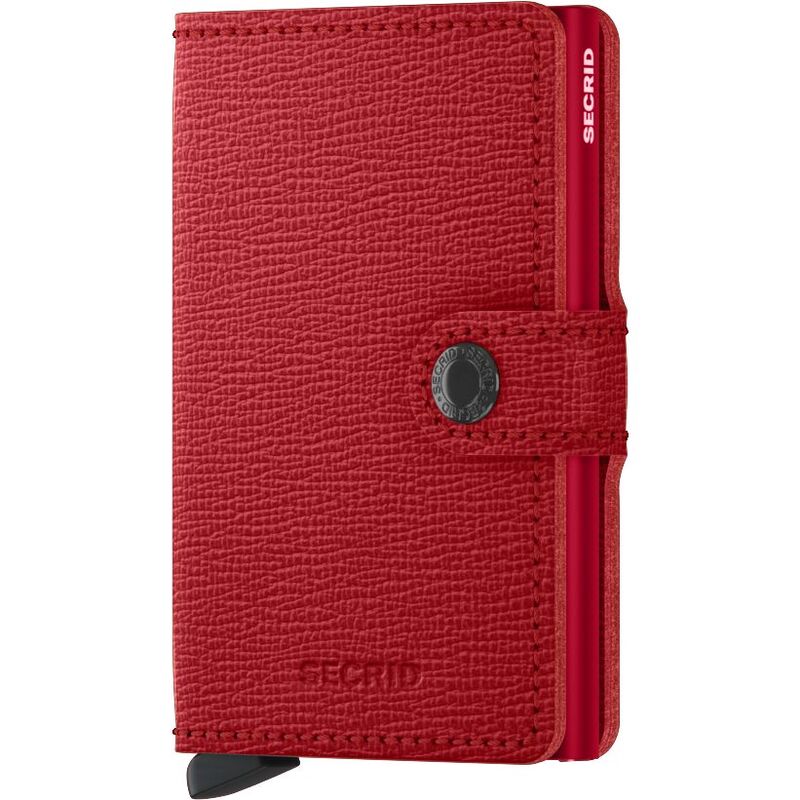 Secrid Miniwallet - Crisple Leather - Red Lipstick Secrid Miniwallet - Crisple Leather - Red Lipstick
