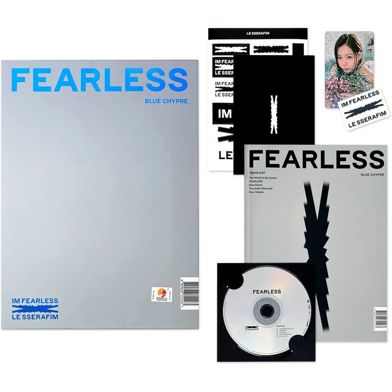 Fearless (Ver. Blue Chypre) (1St Mini) Album | Le Sserafim