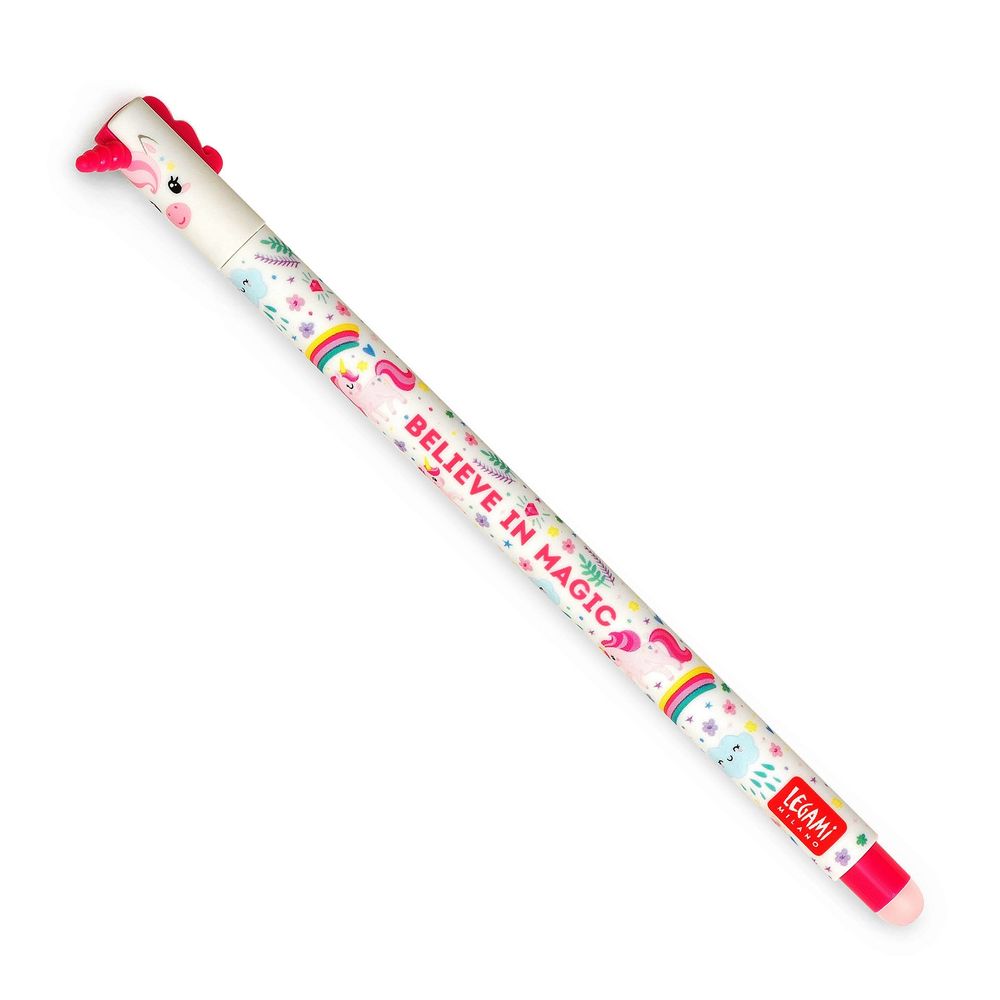 Legami Erasable Pen - Unicorn - Pink