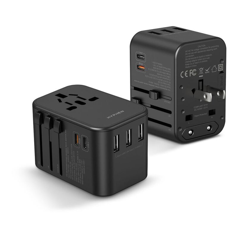 HYPHEN Charge Point 35W Travel Adaptor - Black HYPHEN Charge Point 35W Travel Adaptor - Black