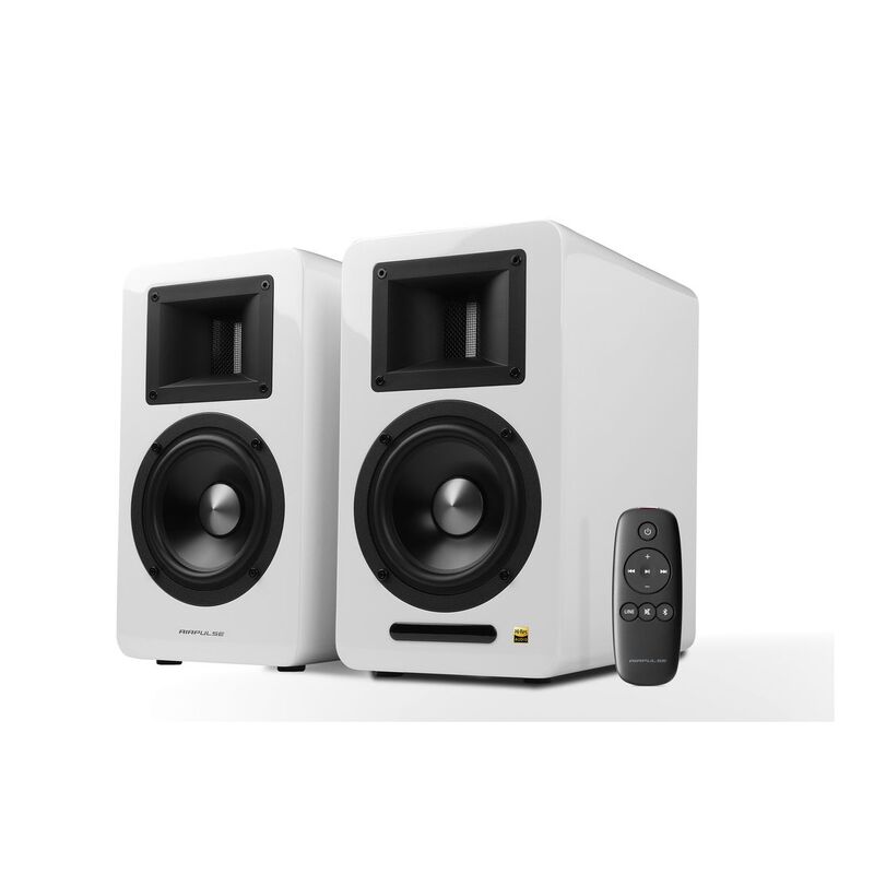 Edifier Air Pulse A100-WT Active Bookshelf Speakers System - White