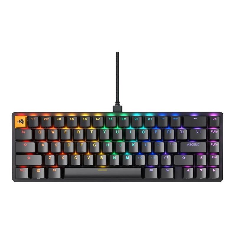 Glorious GMMK 2 Pre-Built Edition Compact 65% Modular Mechanical Keyboard - Black (ANSI US Layout)