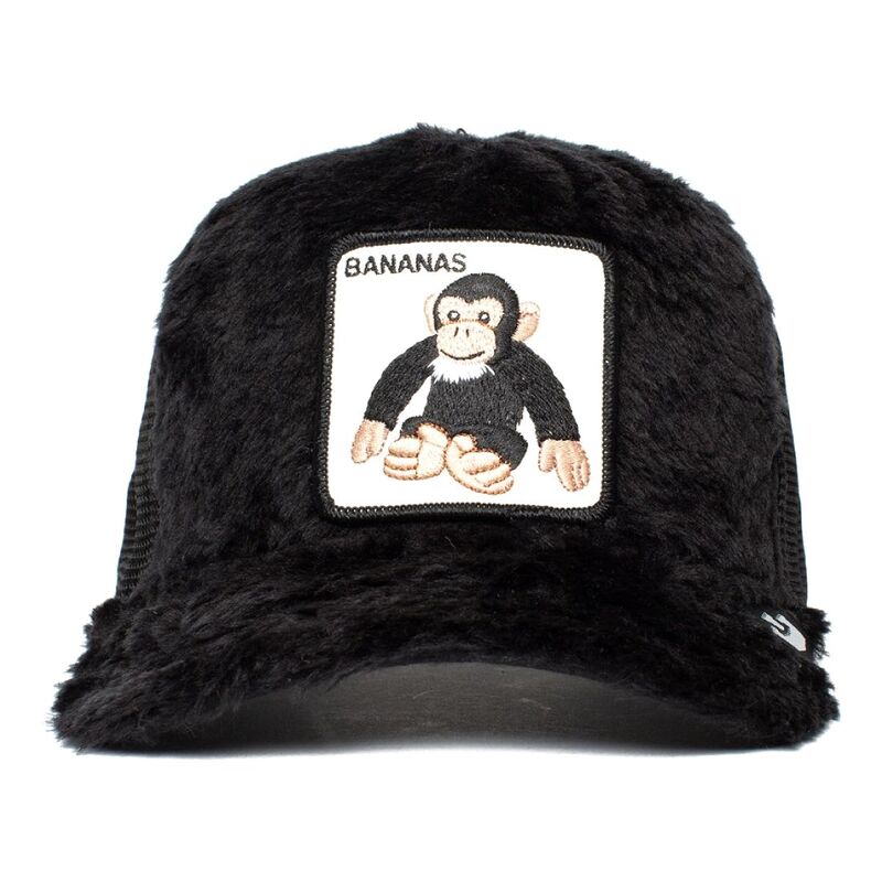 Goorin Bros Go Bananas Unisex Trucker Cap - Black Goorin Bros Go Bananas Unisex Trucker Cap - Black