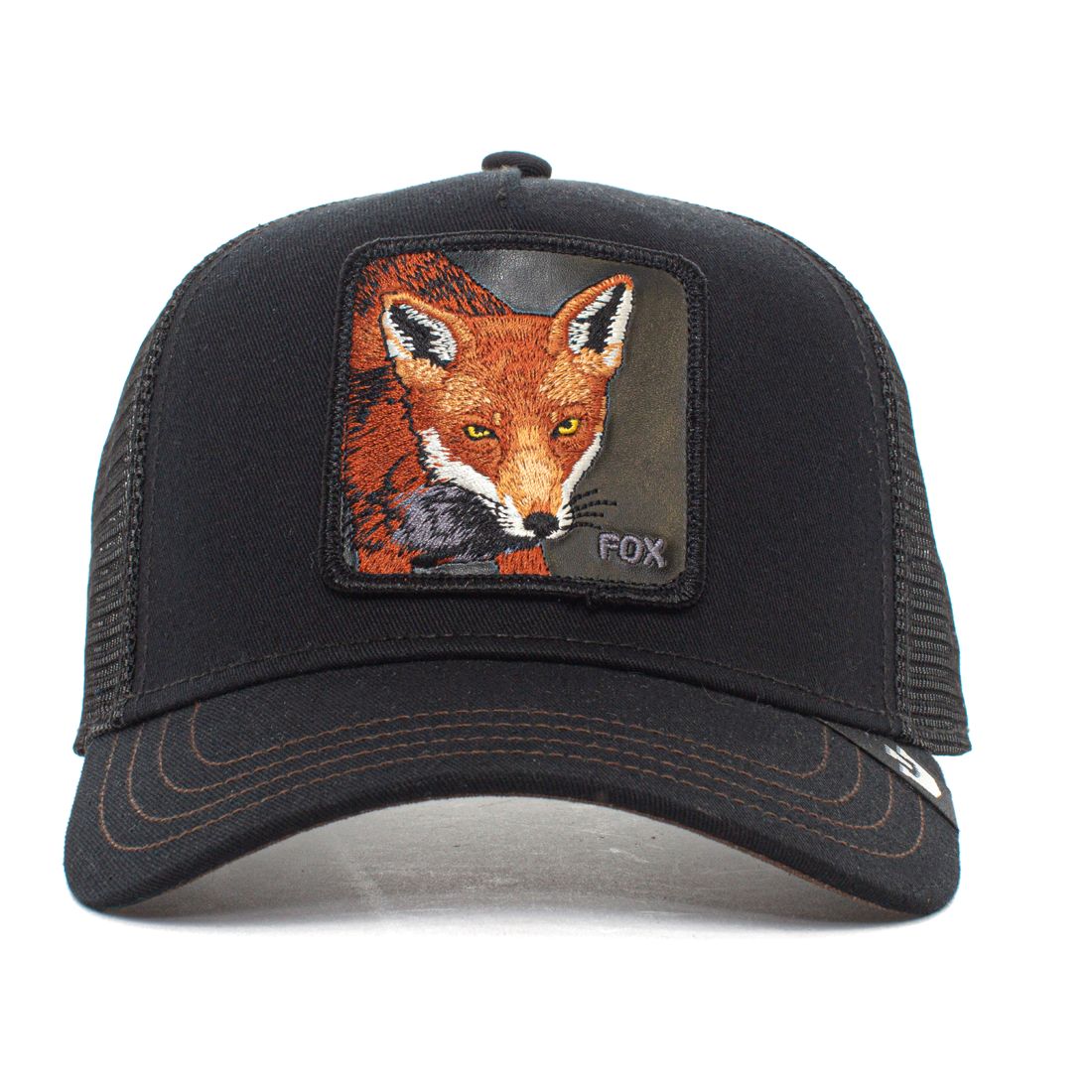 Goorin Bros The Fox Unisex Trucker Cap - Black