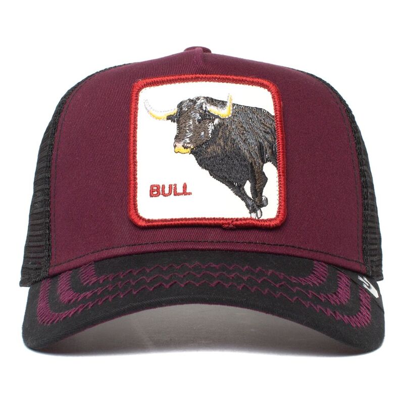 Goorin Bros The Bull Unisex Trucker Cap - Wine