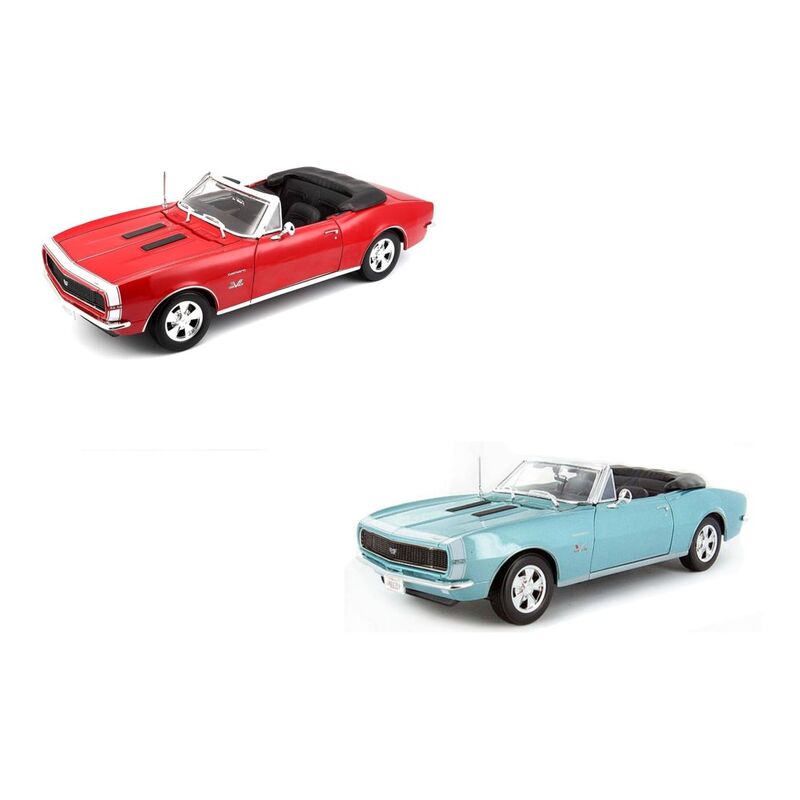 Maisto 1967 Chevrolet Camaro SS 396 Convertible 1:18 Die-Cat Model (Assorted - Includes 1) Maisto 1967 Chevrolet Camaro SS 396 Convertible 1:18 Die-Cat Model (Assorted - Includes 1)