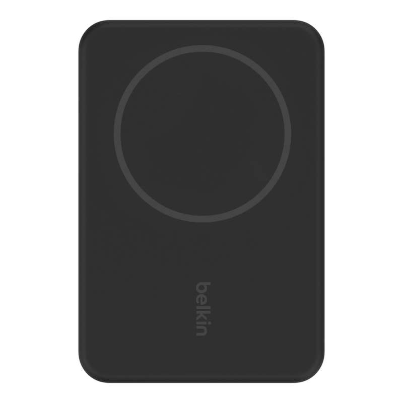 Belkin 5000mAh Magnetic Wireless Power Bank with Kick Stand for Smartphones - Black