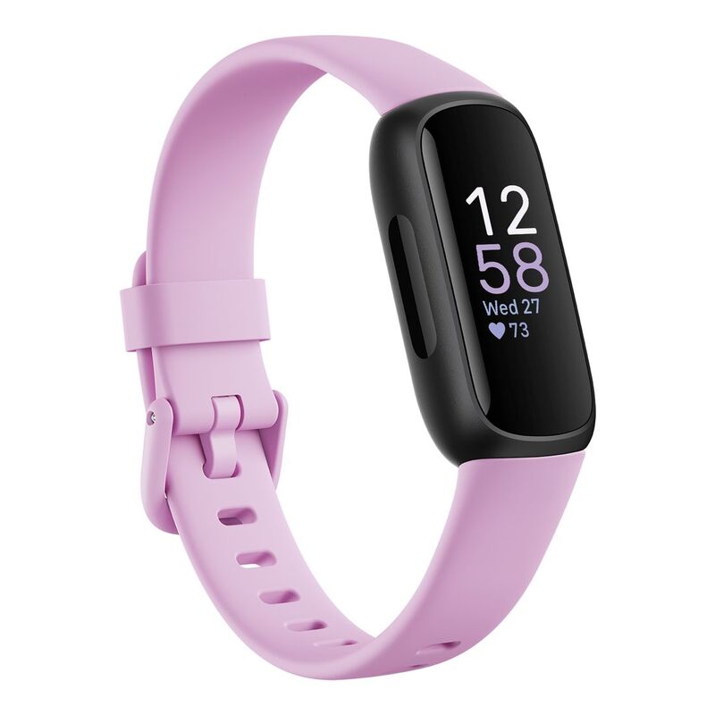 Fitbit Inspire 3 Fitness Tracker - Lilac Bliss / Black Fitbit Inspire 3 Fitness Tracker - Lilac Bliss / Black