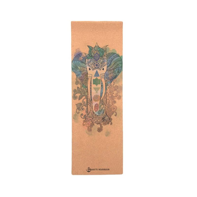 Shakti Warrior Ahimsa Samskara Pro Cork Yoga Mat - Brown (Wanderlust Travel Edition) (72-Inch x 24-Inch x 1mm Thickness) Shakti Warrior Ahimsa Samskara Pro Cork Yoga Mat - Brown (Wanderlust Travel Edition) (72-Inch x 24-Inch x 1mm Thickness)