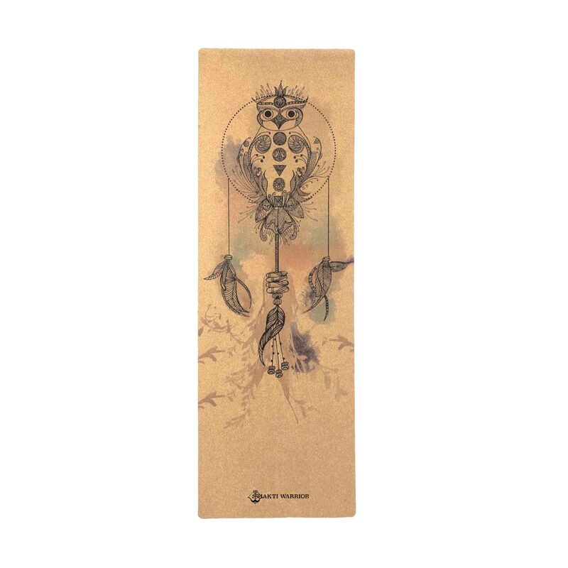 Shakti Warrior Ahimsa Satya Pro Cork Yoga Mat - Brown (72-Inch x 24-Inch x 3mm Thickness) Shakti Warrior Ahimsa Satya Pro Cork Yoga Mat - Brown (72-Inch x 24-Inch x 3mm Thickness)