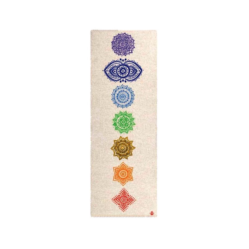 Shakti Warrior Bhakti Chakra Hemp Yoga Mat - Light Beige (72-Inch x 24-Inch x 3mm Thickness) Shakti Warrior Bhakti Chakra Hemp Yoga Mat - Light Beige (72-Inch x 24-Inch x 3mm Thickness)