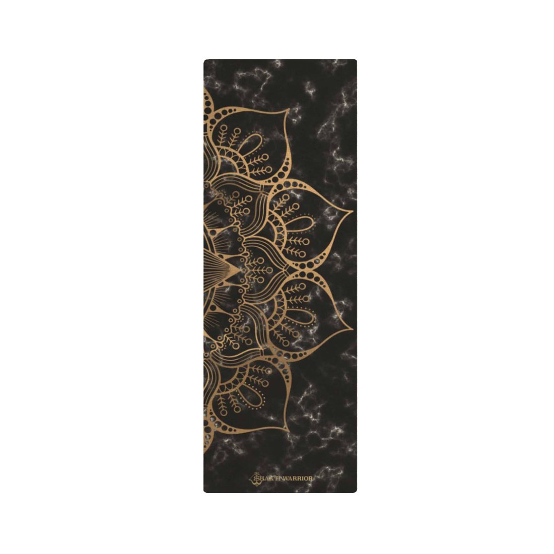 Shakti Warrior Bhakti Sahasrara Hemp Yoga Mat - Black (72-Inch x 24-Inch x 3mm Thickness)