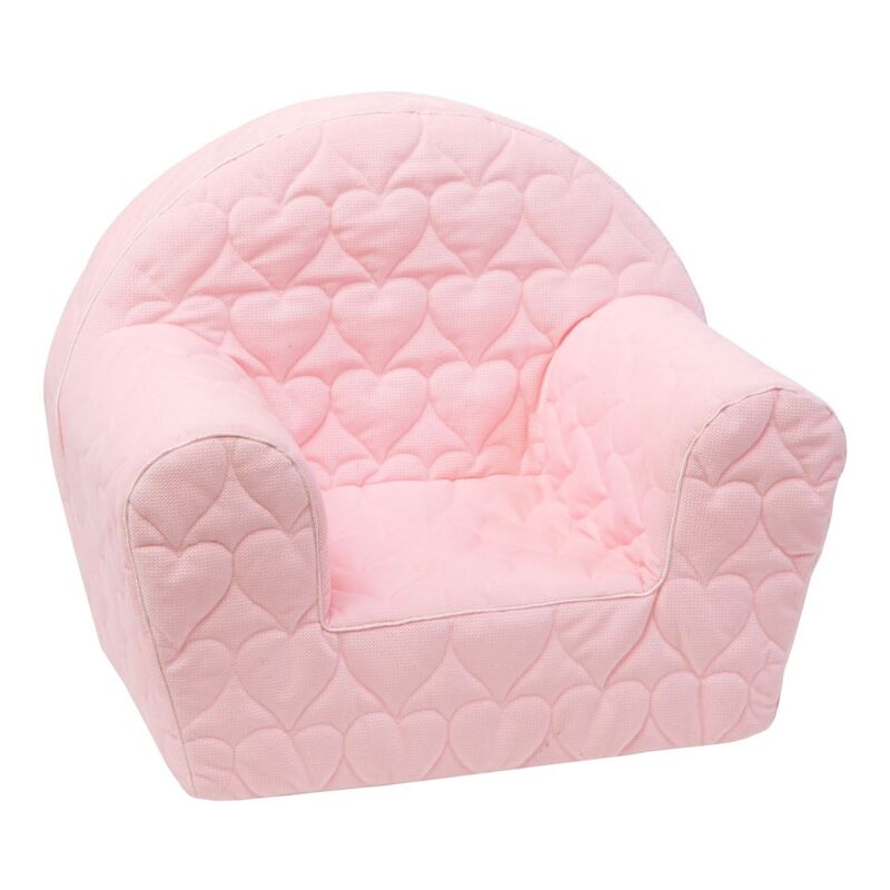 Delsit Cozy Quilted Kids' Single Sofa Pink