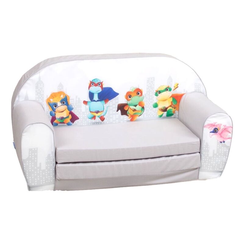 Delsit Sofa Bed Dinos - Grey