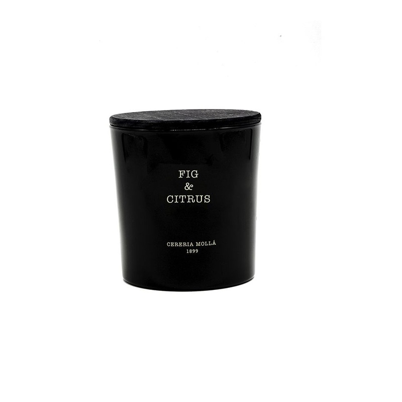 Cereria Molla 2 Wick xl Vegetable Wax Candle in glass 700g/ Fig & Citrus Cereria Molla 2 Wick xl Vegetable Wax Candle in glass 700g/ Fig & Citrus