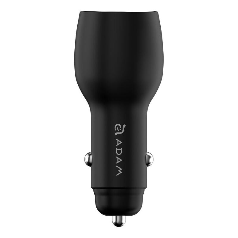 Adam Elements OMNIA C1 Pro 83W Dual-Port (USB-C/USB-A) Car Charger - Black Adam Elements OMNIA C1 Pro 83W Dual-Port (USB-C/USB-A) Car Charger - Black