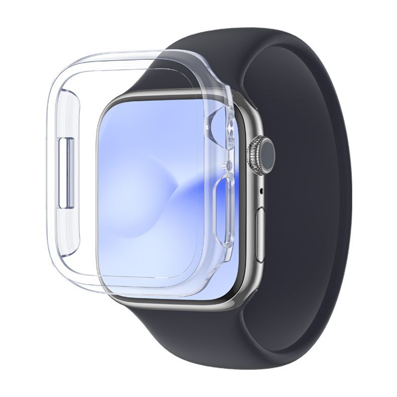 Amazingthing Apple Watch Series 8 Quartz Pro Bumper Case 45mm - Clear Amazingthing Apple Watch Series 8 Quartz Pro Bumper Case 45mm - Clear
