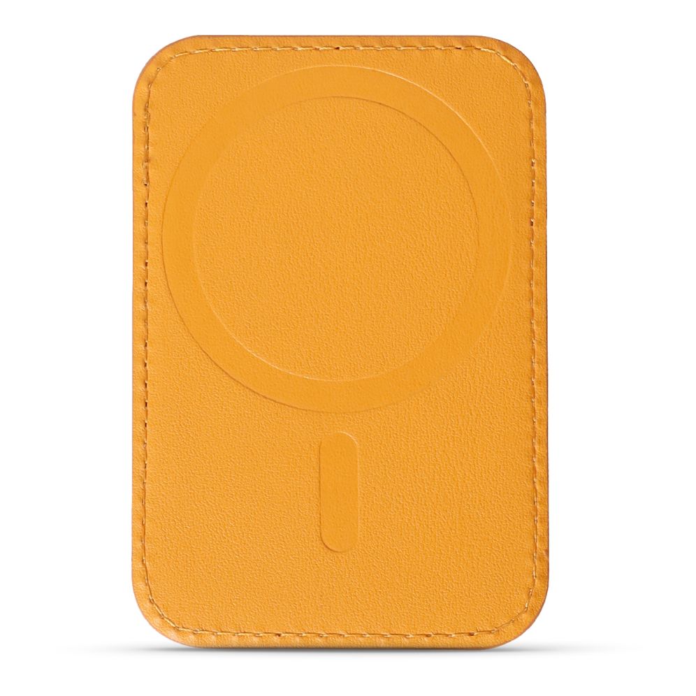 HYPHEN MagSafe Wallet Single Pocket Holder for Smartphones - Orange