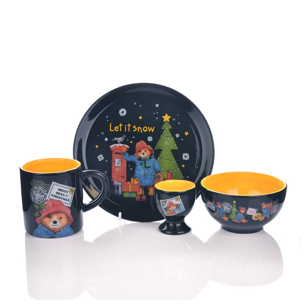 Paddington Ceramic Dinner Set (Set of 4)