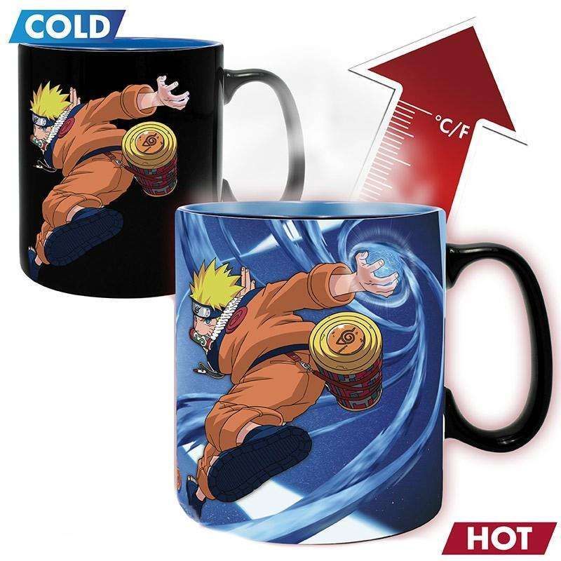 Abystyle Heat Reveal Mug Naruto Naruto & Sasuke 460ml