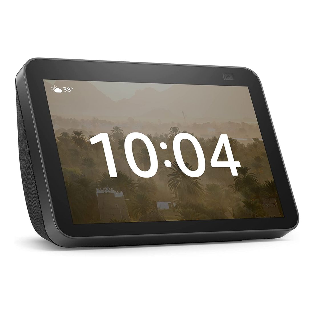 Amazon Echo Show 8 (2nd Gen) HD Smart Display with Alexa and 13 MP Camera - Charcoal (Arabic/English)