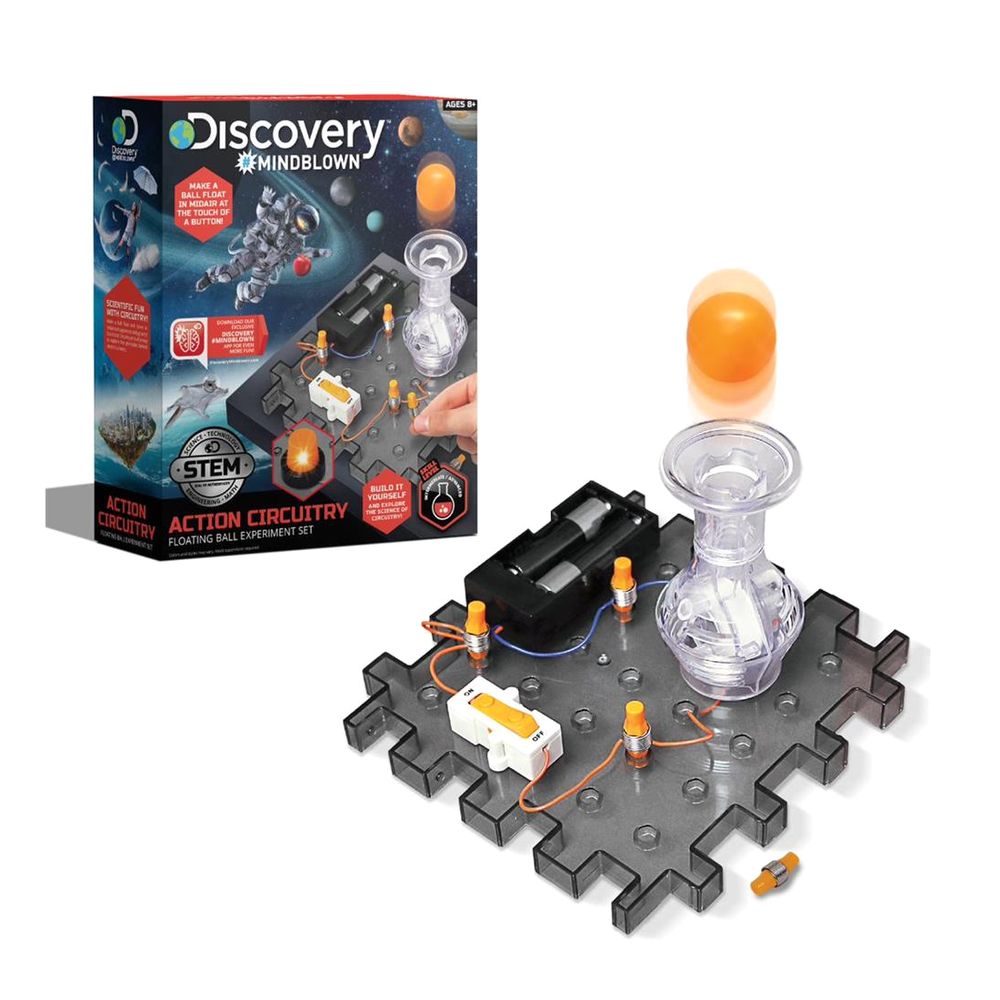 Discovery Mindblown Action Circuitry Floating Ball Experiment Set