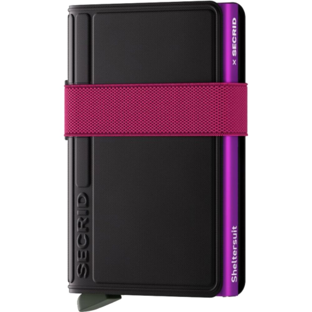 Secrid Bandwallet - TPU - Black/Fuchsia