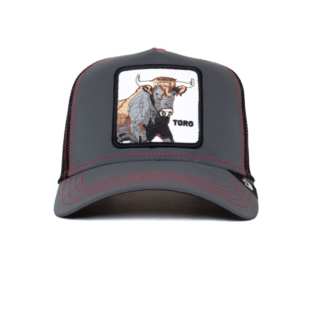 Goorin Bros Bull Nights Reflective Unisex Trucker Cap - Black