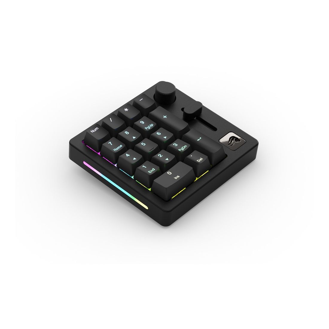 Glorious GMMK Numpad Prebuilt Wireless Macro Pad - Black Slate
