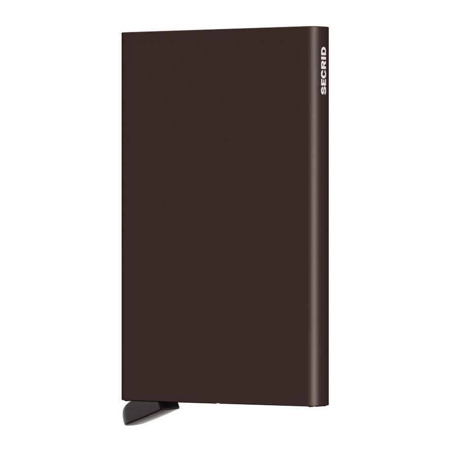 Secrid Cardprotector - Aluminum - Brown