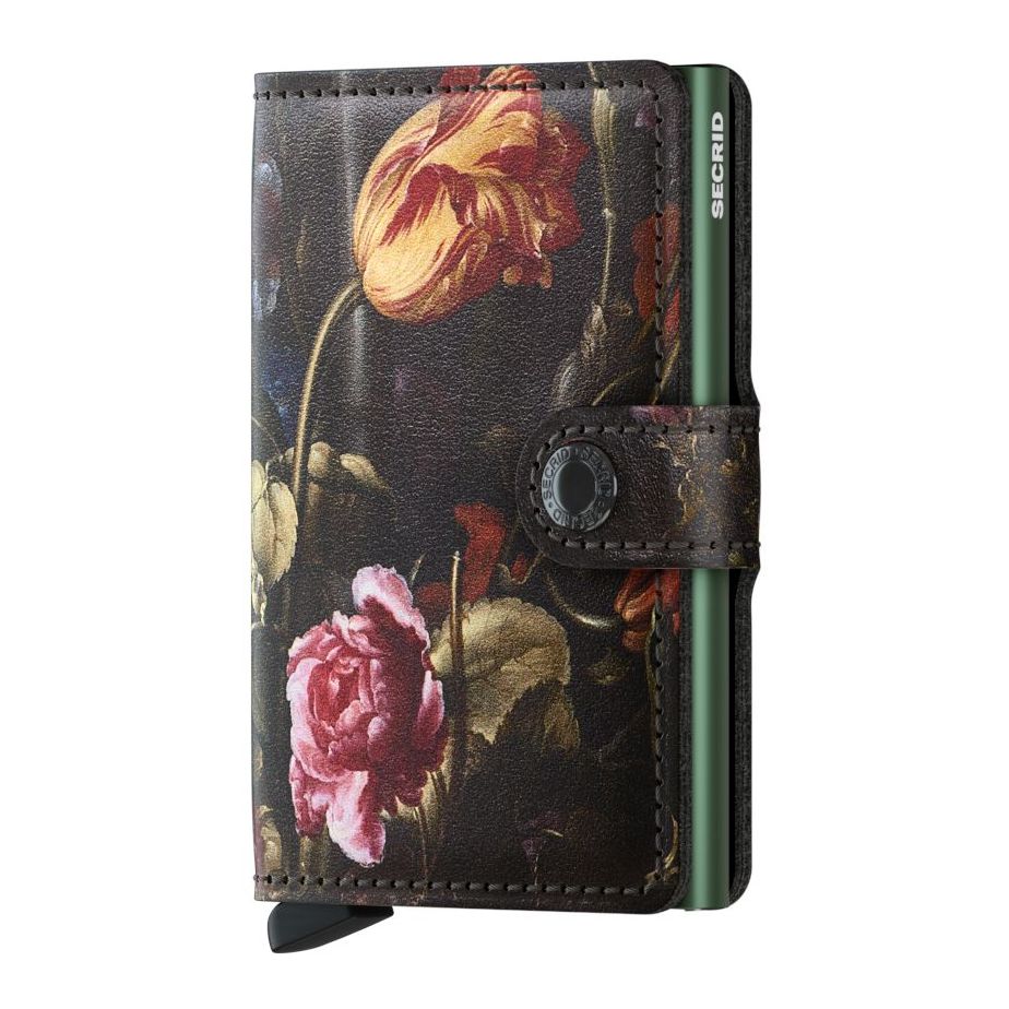 Secrid Miniwallet - Art Leather - Flowers