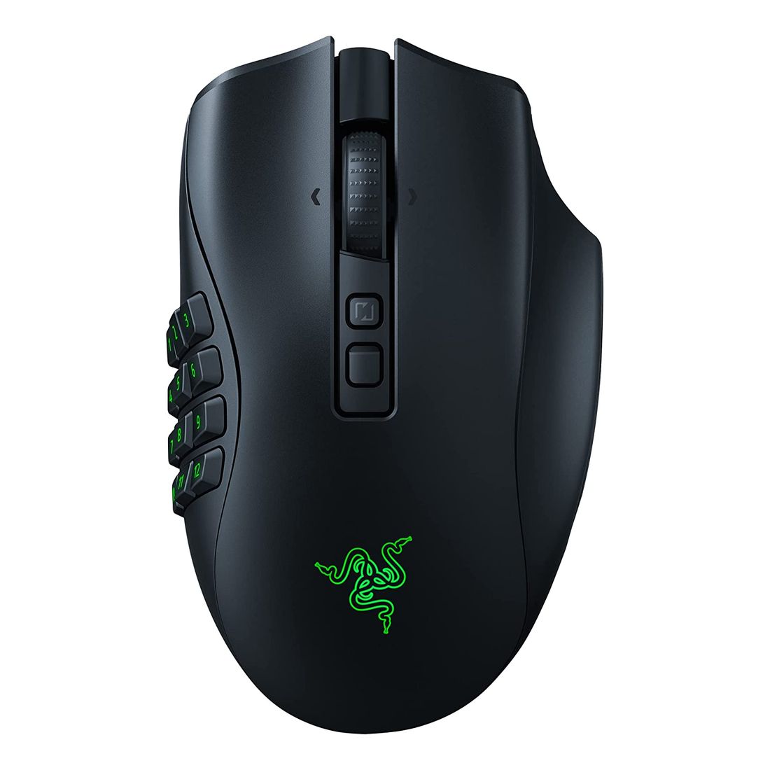 Razer Naga V2 Pro MMO Wireless Gaming Mouse With Hyperscroll Pro Wheel - Black