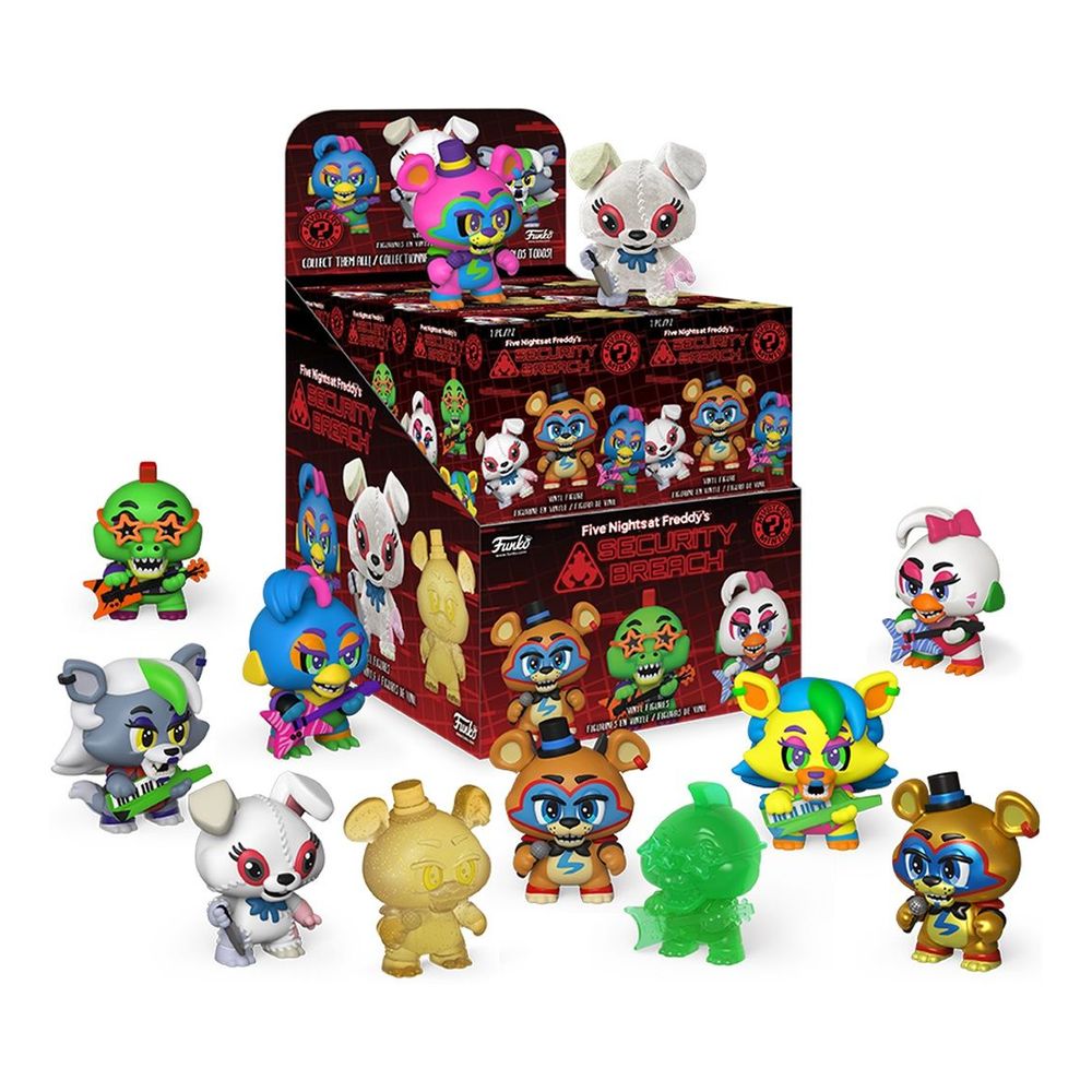 Funko Pop! Mystery Mini Games Friday Nights At Freddy's Security Breach 2.5-Inch Vinyl Figure (Includes 1)