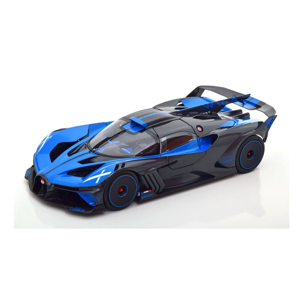 Bburago 18-11047 Bugatti Bolide 1.18 Scale Die-Cast Model Car - Blue