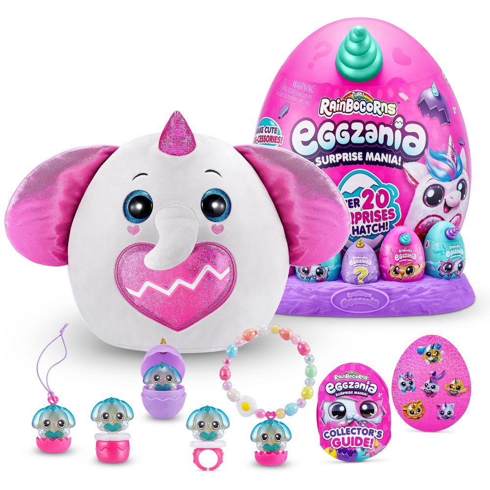 Rainbocorns Big Eggzania Surprise Plush Toy (Assortment - Includes 1)