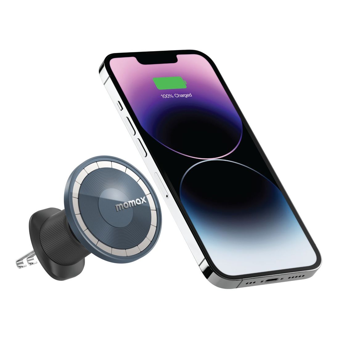 Momax Move Easy Magnetic Car Mount - Space Grey