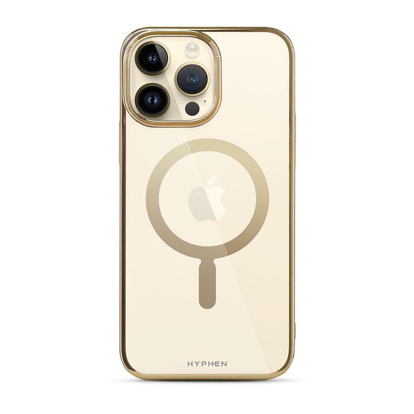 HYPHEN MagSafe NOCT Frame Case for iPhone 14 Pro Max - Gold