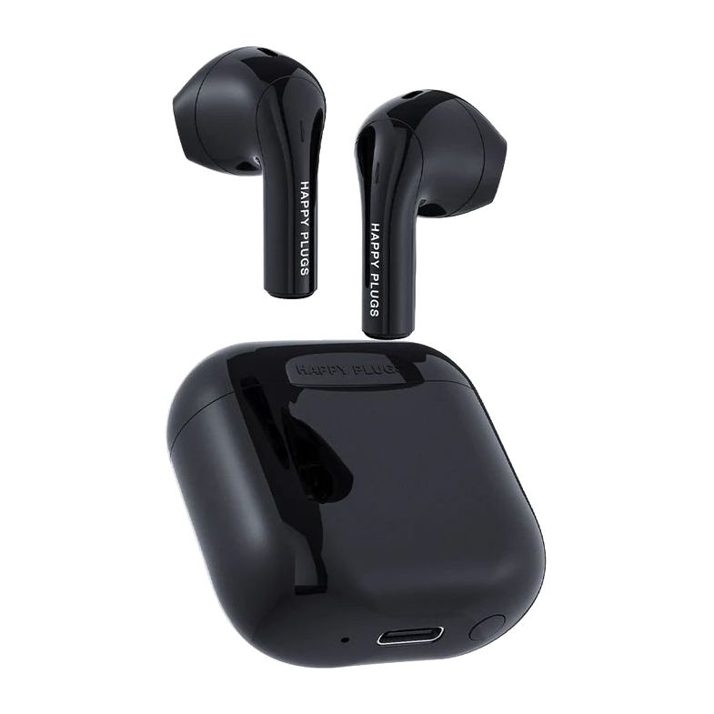 Happy Plugs Joy True Wireless Headphones - Black