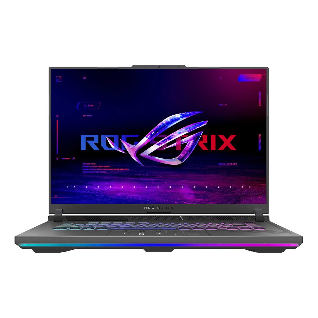 ASUS ROG Strix G16 G614JI-N4091W Gaming Laptop Intel Core I7-13650HX/16GB RAM/1TB SSD/NVIDIA GeForce RTX 4070 8GB/16 Inch QHD+ (2560x1600)/240Hz/Windows 11 Home - Eclipse Gray (Arabic/English)