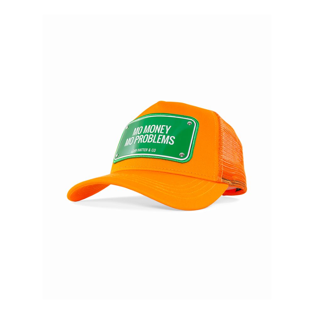 John Hatter Mo Money Mo Problems Unisex Cap Orange