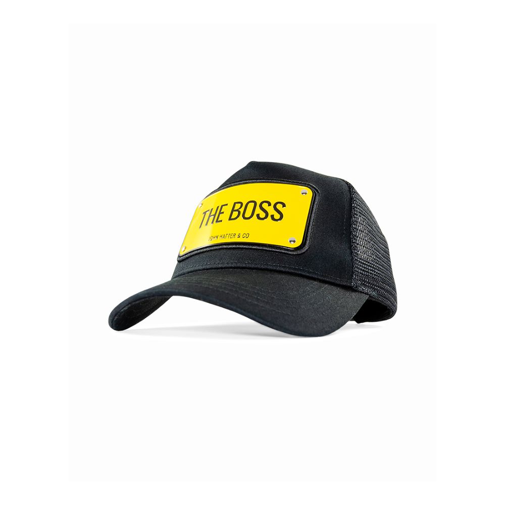 John Hatter The Boss Unisex Cap Black