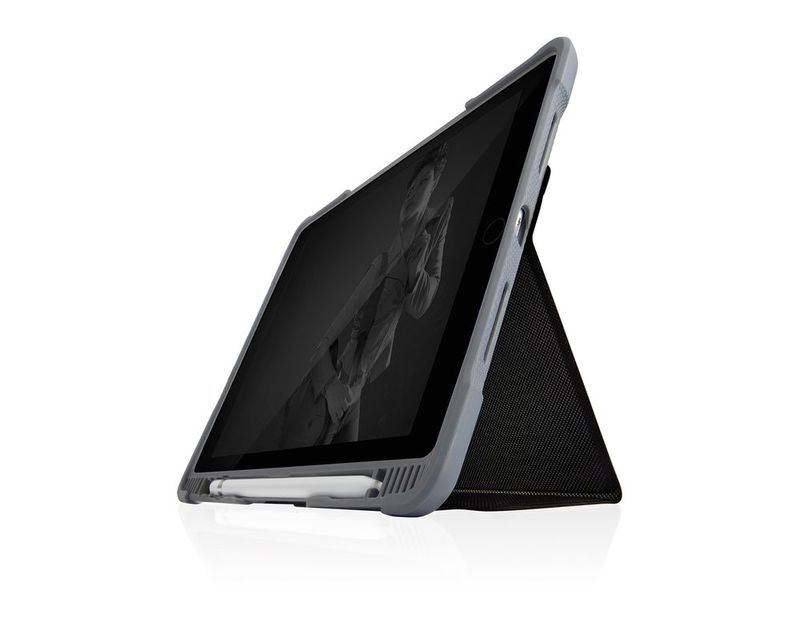 STM DUX Plus Duo Case Black for iPad 10.2-Inch