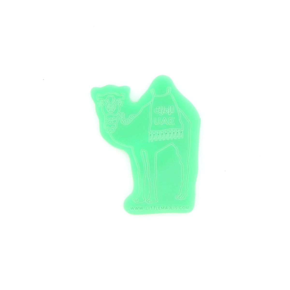 Little Majlis Camel Magnet Turquoise Desk Accessory