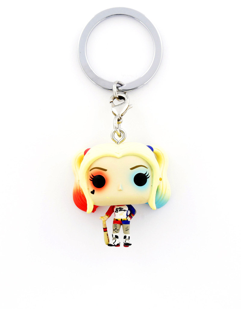 Funko Pocket Pop! Heroes DC Comics Harley Quinn Pop 2-Inch Vinyl Figure Keychain Funko Pocket Pop! Heroes DC Comics Harley Quinn Pop 2-Inch Vinyl Figure Keychain